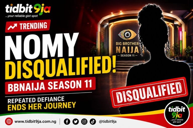 Nomy disqualified from BBNaija Season 11