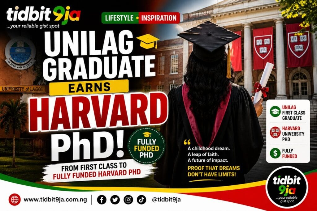 UNILAG First-Class Graduate Earns Fully Funded Harvard PhD