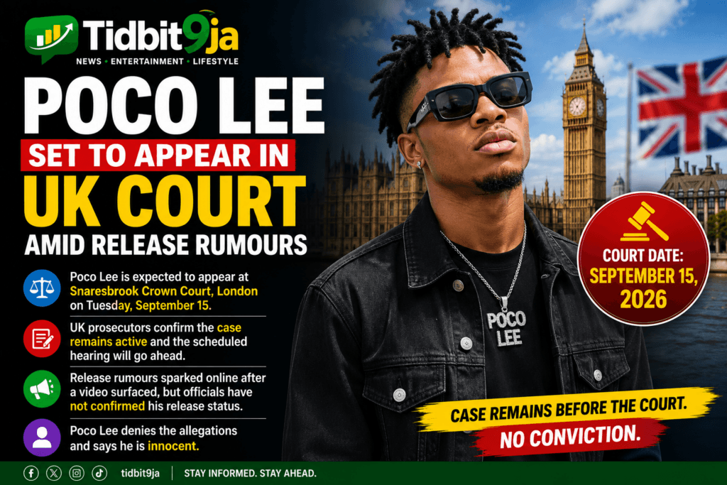 POCO LEE TO FACE UK COURT DESPITE RELEASE RUMOURS